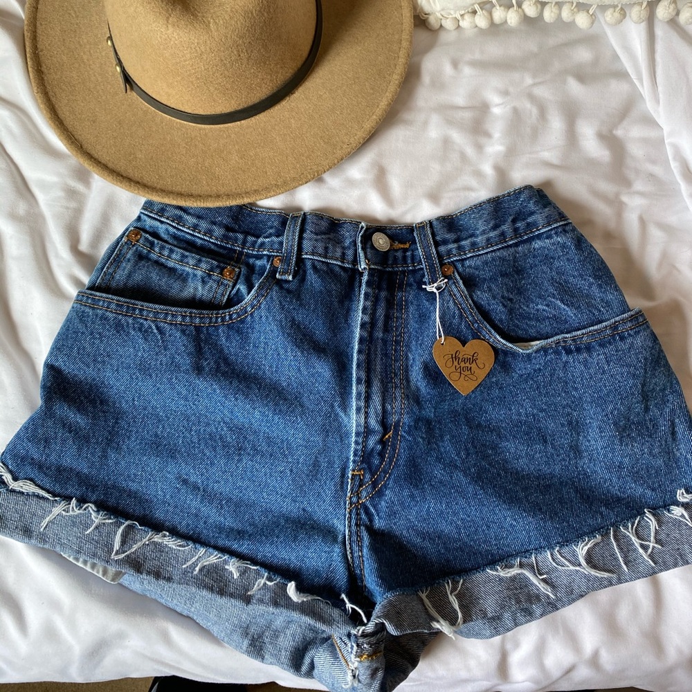 Levi’s High Waisted Shorts